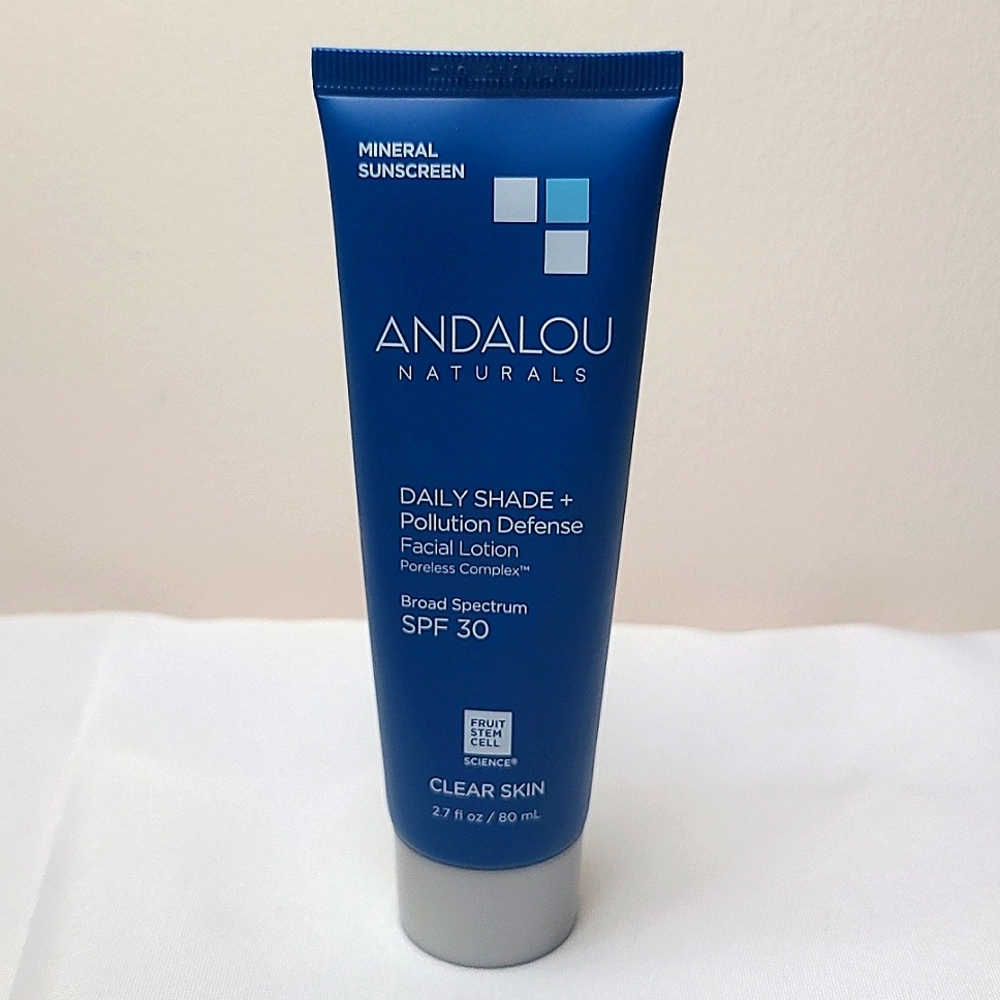 ANDALOU NATURALS Daily Shade + Pollution Defense Facial Lotion SPF 30